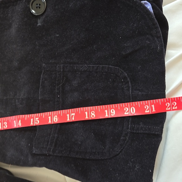Boden Midnight Bkue/ Black Velvet Blazer US 10 - Picture 7 of 8